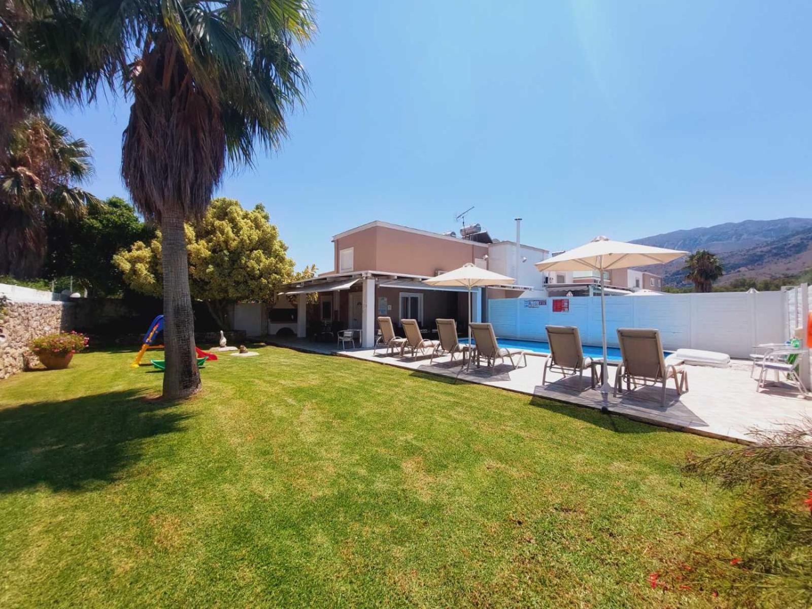 Villa Campos- Less Than 5-Min Walk To Kalivaki Beach Georgioupoli Exteriér fotografie